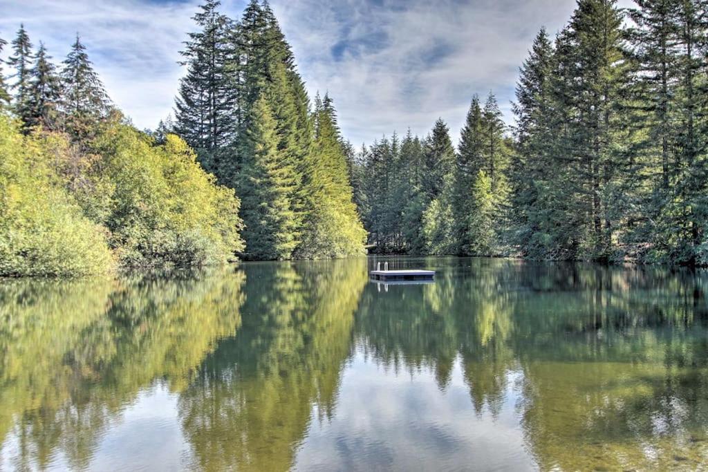 New Modern Cabin! 5Mi To Mt Rainier National Park! Hot Tub & Wifi Ashford Eksteriør bilde