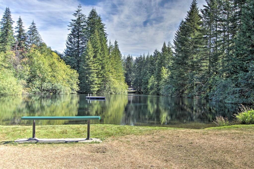 New Modern Cabin! 5Mi To Mt Rainier National Park! Hot Tub & Wifi Ashford Eksteriør bilde